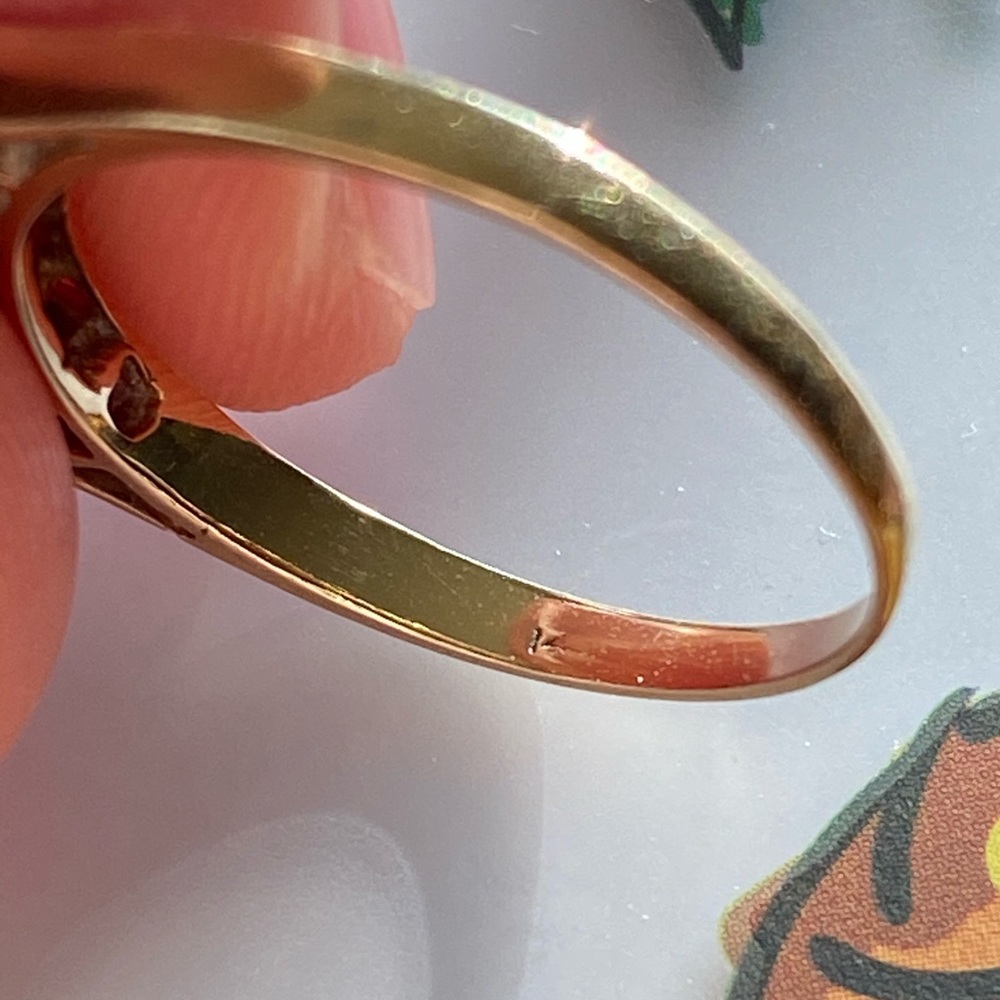 14k gold ruby ring - Picture 5 of 7